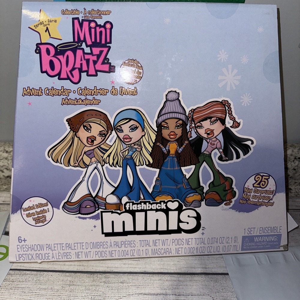 Bratz Minis Advent Calendar FLASH BACK MGA's Miniverse Y2K Nostalgia NEW